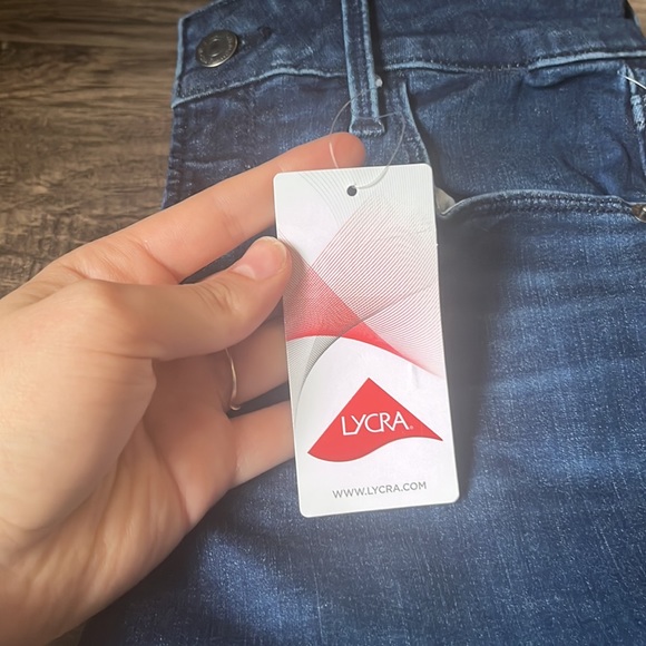 NEW Blue denim Lycra skinny high rise jeans - Picture 6 of 6